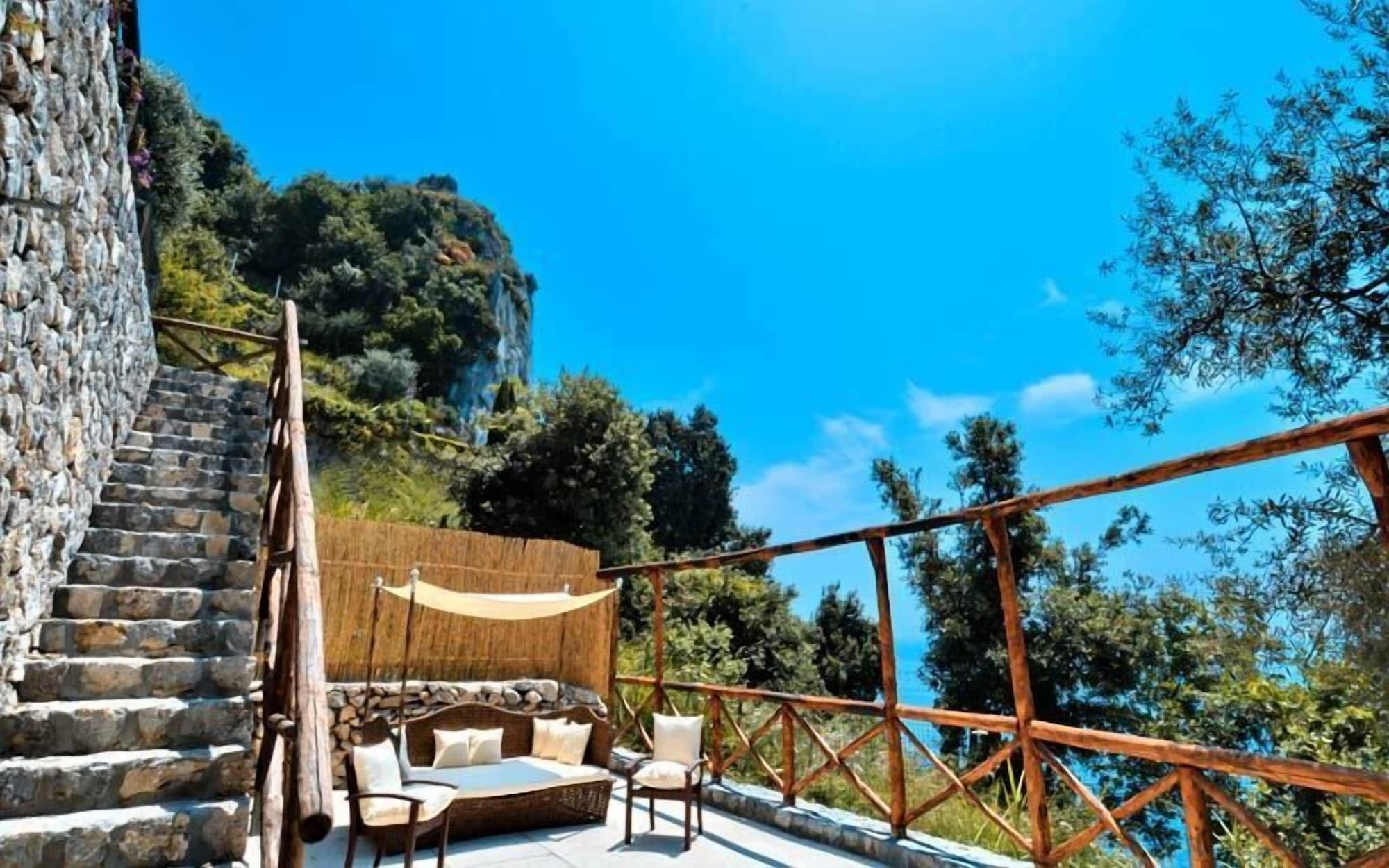 Albergo La Conca Azzurra Conca dei Marini Exteriör bild