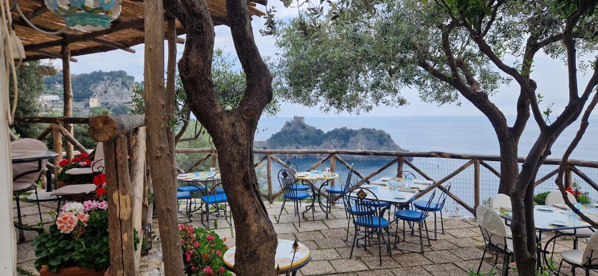 Albergo La Conca Azzurra Conca dei Marini Exteriör bild